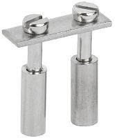 Перемычка винтовая IEK для клемм КВИ-6мм2 2PIN картинка 